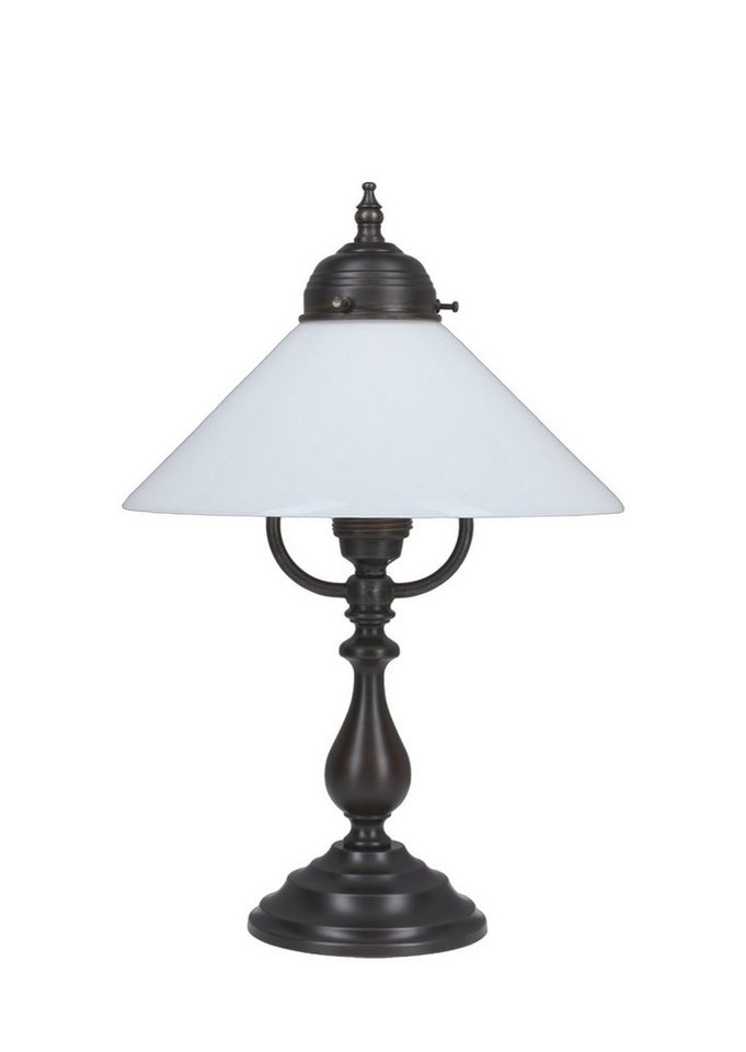 Berliner Messinglampen Tischleuchte V2-25op-A, ohne Leuchtmittel von Berliner Messinglampen