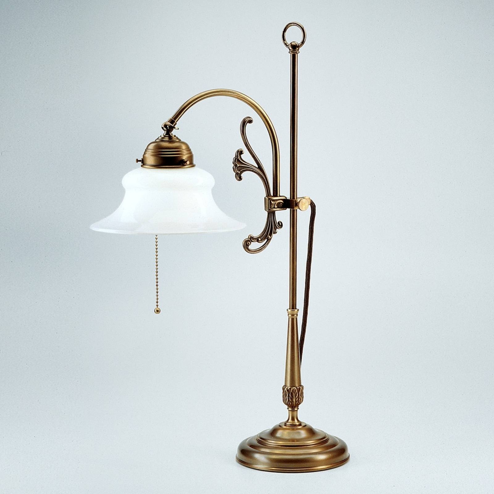 Filigrane Tischlampe Elisabeth von Berliner Messinglamp