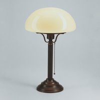 Jugendstil Tischleuchte Antikes Messing Z1 von Berliner Messingleuchten GmbH