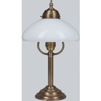 Jugendstil Tischleuchte Berliner Messing V23 von Berliner Messingleuchten GmbH