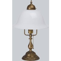 Jugendstil Tischleuchte Messinglampen von Berliner Messingleuchten GmbH
