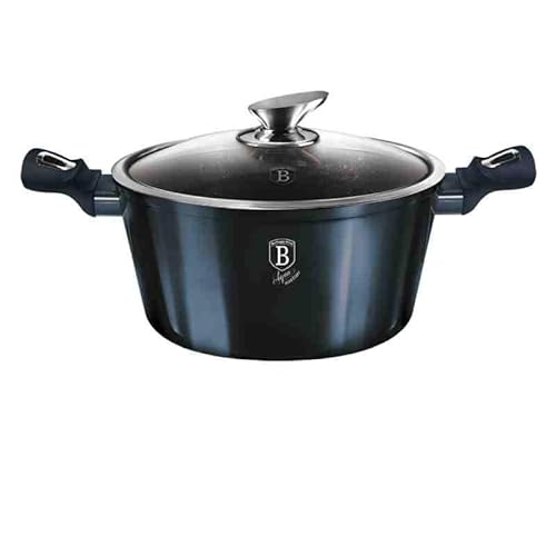 BERLINGER HAUS Kochtopf mit Marmorbeschichtung 30 cm Metallic Line Aquamarine Edition | Stilvoll und Umweltfreundlich BERLINGER HAUS Kochtopf mit Marmorbeschichtung 30 cm Metallic Line Aquamarine Edition | Stilvoll und Umweltfreundlich von Berlinger Haus