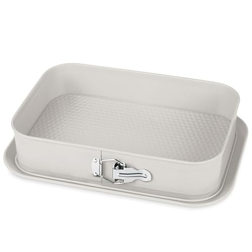 Berlinger Haus Backform mit Antihaftoberfläche | 2-in-1 Abnehmbarer Boden | Sahara Collection 39 × 27 × 7,5 cm | hitzebeständig & PFOA-frei von Berlinger Haus