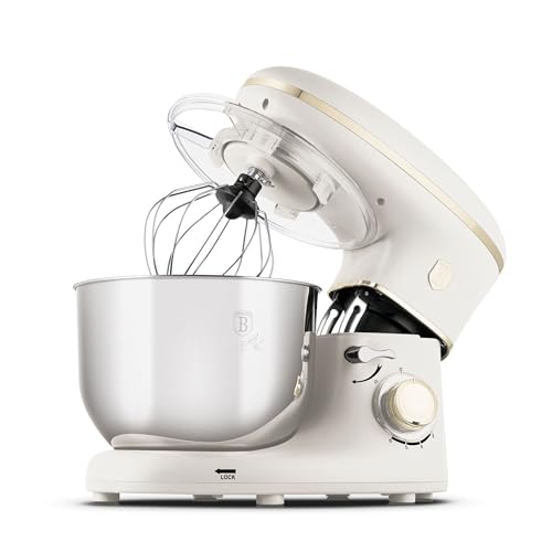 Berlinger Haus Küchenmaschine/Küchenroboter/1300W/6L Edelstahlschüssel/6 Geschwindigkeitsstufen mit Pulsfunktion/Sahara Collection Berlinger Haus Küchenmaschine/Küchenroboter/1300W/6L Edelstahlschüssel/6 Geschwindigkeitsstufen mit Pulsfunktion/Sahara Collection von Berlinger Haus