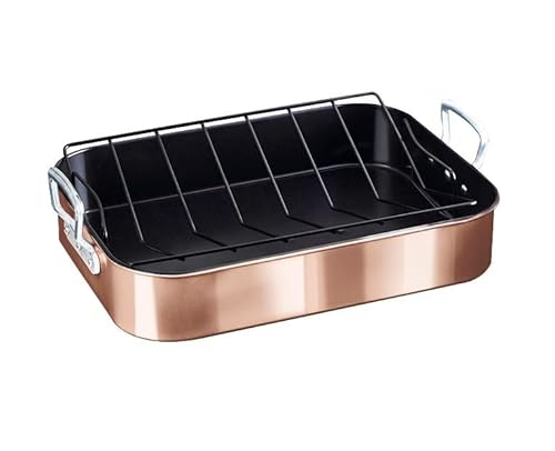 Roaster with rack, rose gold von Berlinger Haus