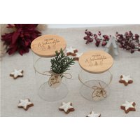 Vorratsglas | Frohe Weihnachten Inklusive Geschenkanhänger Mit Wunschname Vorratsglas | Frohe Weihnachten Inklusive Geschenkanhänger Mit Wunschname von BernEiche