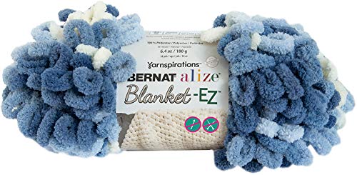 BERNAT Alize Blanket-EZ, Denim-Blau, 180 g von Bernat