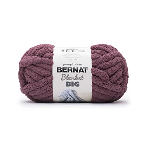 BERNAT Decke 'Big', Pflaumenviolett, 300g von Bernat