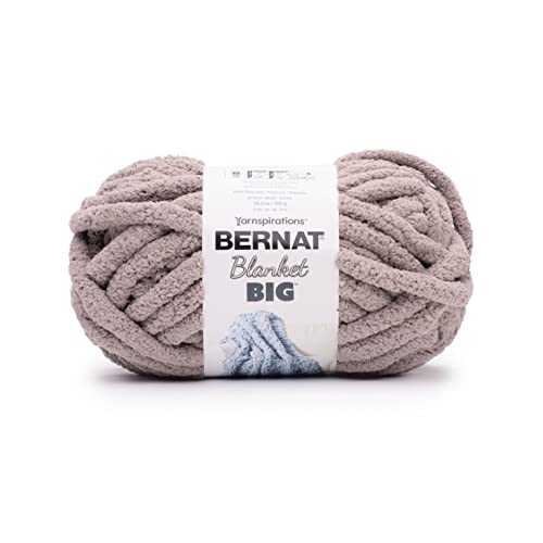 BERNAT Decke 'Big', taupe grau, 300g von Bernat