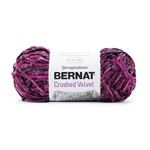 Bernat 16101616012 Knautschsamt Garn, Polyester, Bright Magenta, 288 Meter von Bernat