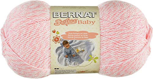 Bernat Acryl-weich Baby Strickgarn, Baby-Pink Marl von Bernat