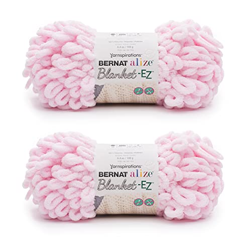Bernat Alize Decke, 2er-Pack, Puderrosa 2 von Bernat