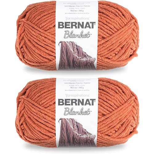 Bernat Blanket Big Ball Garn (2er-Pack) Pumpkin Spice 161110-10630 von Bernat