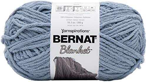 Bernat Decke Garn, Polyester, Grau/Blau, 201 von Bernat