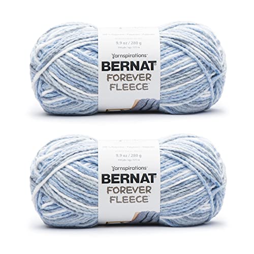 Bernat Forever Fleece-Garn, 280 g, Rain von Bernat