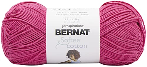 Bernat Softee Baumwolle, 120 g, Fuchsia von Bernat