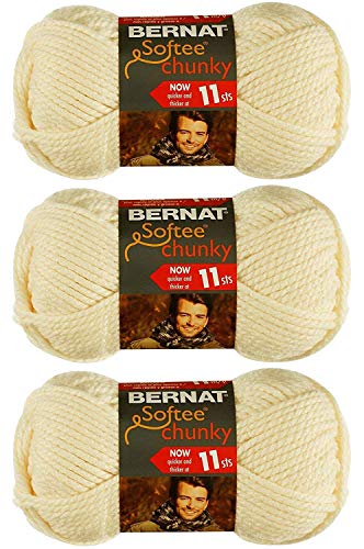 Bernat PO2380 Soft Chunky, Natur, 11 x 9 x 3 Inches von Bernat