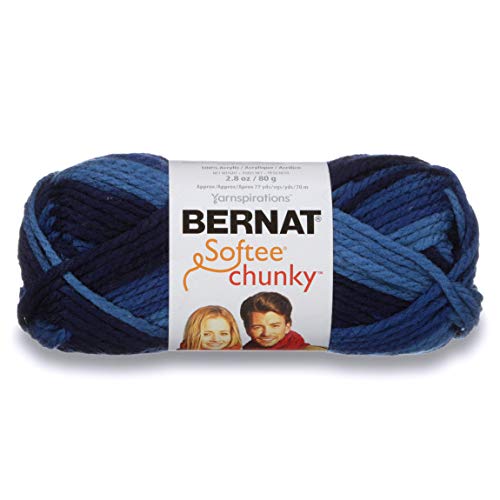 BERNAT SOFTEE CHUNKY OMBRE -80G- DENIM OMB von Bernat