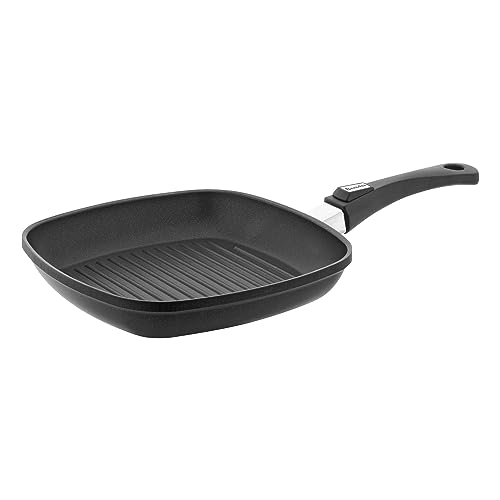 Berndes Vario Click Induction Grillpfanne 30x30cm, Aluguss, antihaftversiegelt, Abnehmbarer Griff, 5,2 cm hoch Berndes Vario Click Induction Grillpfanne 30x30cm, Aluguss, antihaftversiegelt, Abnehmbarer Griff, 5,2 cm hoch von Berndes