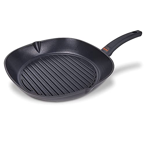 Berndes Grillpfanne 28 cm, Aluminium, schwarz - Special+ von Berndes