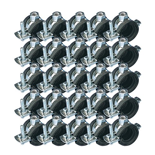 Selfio Rohrschelle | Rohrhalter | Schraubrohrschelle 20-23 mm 1/2" M8 | 25 Stück (0,62 € / Stück) Selfio Rohrschelle | Rohrhalter | Schraubrohrschelle 20-23 mm 1/2" M8 | 25 Stück (0,62 € / Stück) von Selfio