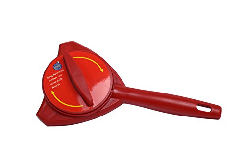Deckel-Twister, der Drehverschlussöffner, Flaschenöffner, Glasöffner, Gläseröffner, Universalöffner, Multiöffner (Farbe Kann Variieren) von Berni