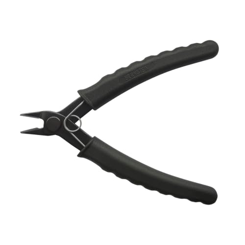 Bernstein Mini Elektronik-Seitenschneider | 135 mm | Ohne Wate Für Kupferdrähte bis Ø 1,0 mm 18AWG | Oberfläche brüniert | Mit Öffnungsfeder | ESD Griff schwarz 10^6 bis 10^9 Ohm Bernstein Mini Elektronik-Seitenschneider | 135 mm | Ohne Wate Für Kupferdrähte bis Ø 1,0 mm 18AWG | Oberfläche brüniert | Mit Öffnungsfeder | ESD Griff schwarz 10^6 bis 10^9 Ohm von Bernstein Tools for Electronics