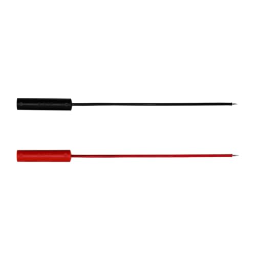 Bernstein Prüfspitze Klinge 1 Mm Paar , Rot, Schwarz , Anschluss für 4mm Buchse , Messkategorie CAT I von Bernstein Tools for Electronics