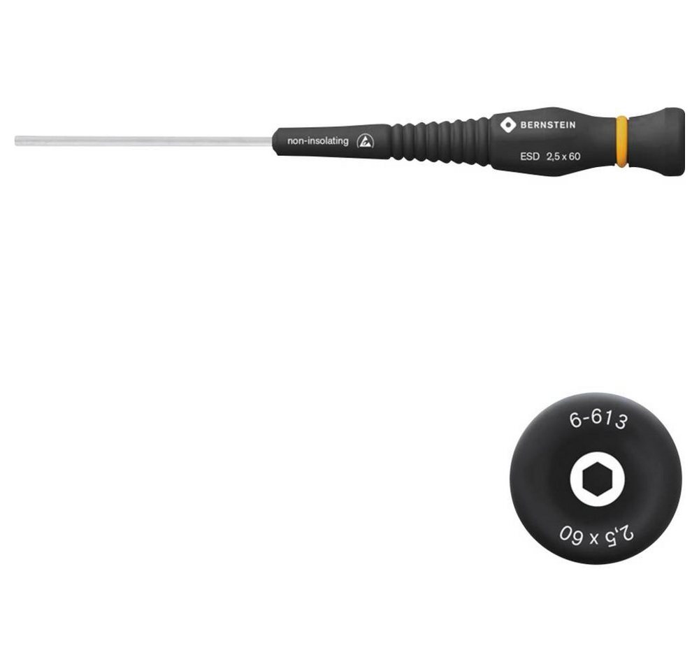 Bernstein Tools Steckschlüssel Steckschlüssel 2.5 mm, mit ableitfähigem Heft von Bernstein Tools