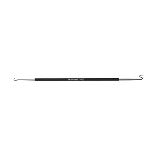 BERNSTEIN Federhaken, Federzieher 175 mm | Zum Ein- und Aushaken von Zugfedern | Vernickelt und isoliert | Qualitätsstahl BERNSTEIN Federhaken, Federzieher 175 mm | Zum Ein- und Aushaken von Zugfedern | Vernickelt und isoliert | Qualitätsstahl von Bernstein Tools for Electronics