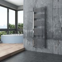 Bernstein - Badheizkörper R20C Chrom gebogen 150x50cm mit Handtuchhalter gebogen ohne Anschlussgarnitur von Bernstein