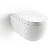 Bernstein - Wand-WC NT2019 Hänge-WC Softclose Nano-Beschichtung Weiß von Bernstein