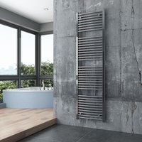Bernstein - Badheizkörper R20C Chrom gebogen 180x50cm mit Handtuchhalter gebogen ohne Anschlussgarnitur von Bernstein