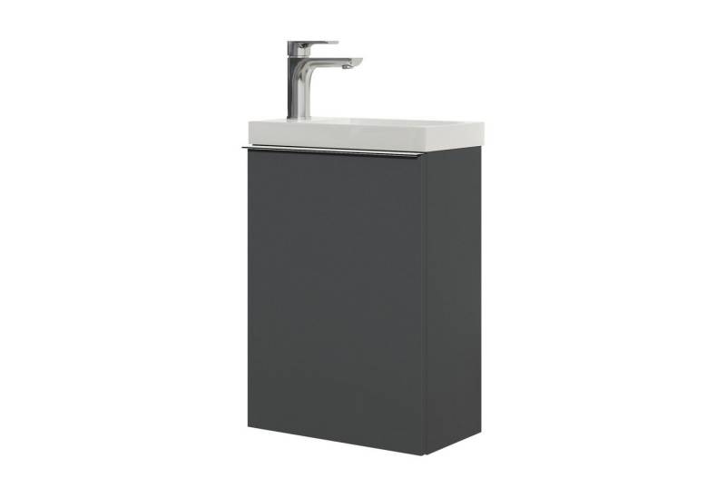 Bernstein Badmöbel-Set LAVOA, (Komplett-Set, Waschtischunterschrank 40cm mit Waschbecken), Farbe & Griff wählbar / vormontiert / feuchtigkeitsresistent von Bernstein