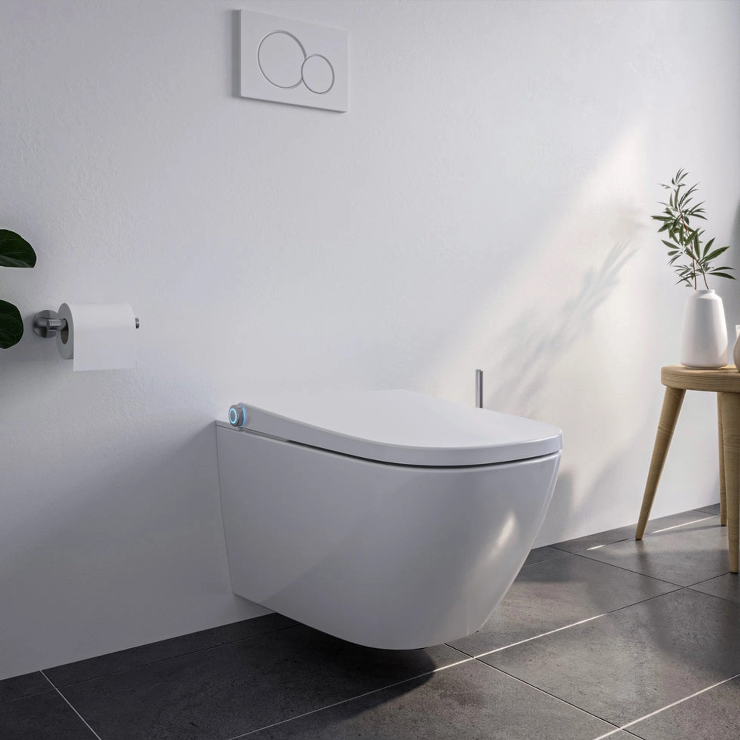 Bernstein Dusch-WC Basic 1104 Weiß Komplettset mit Gesäß- und Ladydusche Bernstein Dusch-WC Basic 1104 Weiß Komplettset mit Gesäß- und Ladydusche von Bernstein