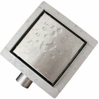 Bernstein - Edelstahl-Duschrinne T02 Bodenablauf inkl. Ablaufblende 15x15cm Bernstein - Edelstahl-Duschrinne T02 Bodenablauf inkl. Ablaufblende 15x15cm von Bernstein