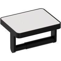 Toilettenpapierhalter Bernstein sdltph Schwarz matt Messing Serie linear von Bernstein