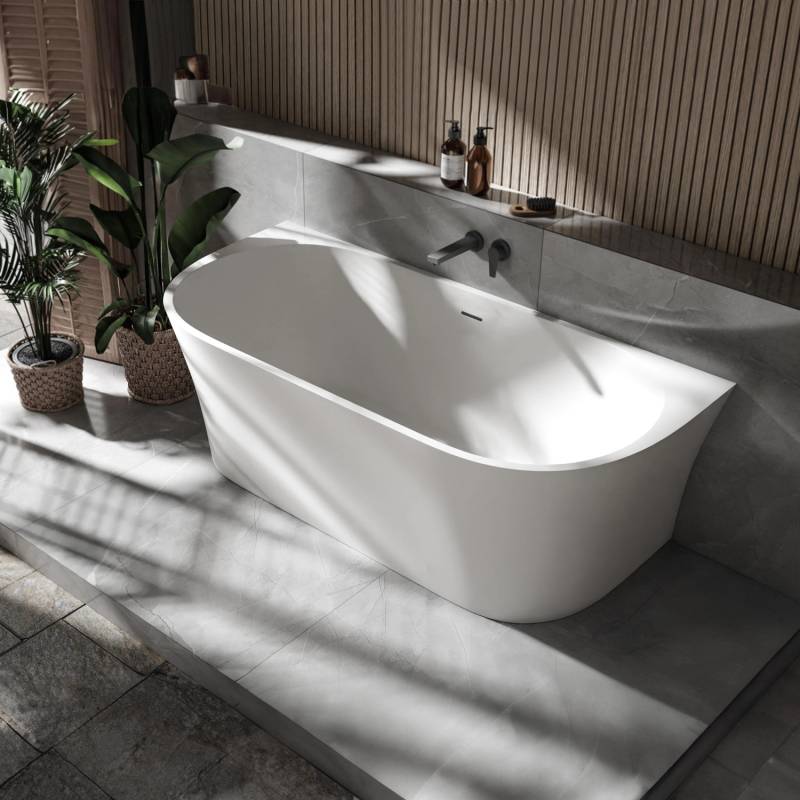 Bernstein Freistehende Badewanne NOVA CORNER Acryl Weiß Matt 170x78 Einbau Rechts Bernstein Freistehende Badewanne NOVA CORNER Acryl Weiß Matt 170x78 Einbau Rechts von Bernstein