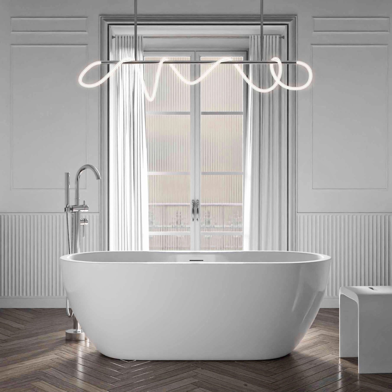Bernstein Freistehende Badewanne ROMA PLUS 2.0 Acryl Weiß Glänzend 180x75x58 cm Bernstein Freistehende Badewanne ROMA PLUS 2.0 Acryl Weiß Glänzend 180x75x58 cm von Bernstein