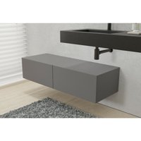 Sideboard TLB120 - 120 x 43 x 28 cm - Farbe wählbar Grau softmatt von Bernstein