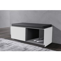 Bernstein - Sitzbank arctic Open Storage Rechts Weiß Softtouch von Bernstein