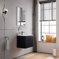 Unterschrank Bernstein ava 60cm Keramik Waschbecken Weiß glänzend, Badmöbel: Mitternachtsblau matt Unterschrank Bernstein ava 60cm Keramik Waschbecken Weiß glänzend, Badmöbel: Mitternachtsblau matt von Bernstein