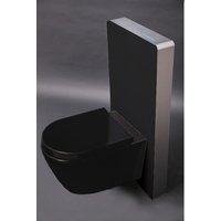 WC-Komplettpaket Bernstein 33 B-8030R Schwarz matt mit Soft-Close Sitz & Sanitärmodul 805S Schwarz WC-Komplettpaket Bernstein 33 B-8030R Schwarz matt mit Soft-Close Sitz & Sanitärmodul 805S Schwarz von Bernstein