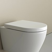 WC-Sitz Bernstein U1002 Softclose Ersatzdeckel Weiß glänzend von Bernstein