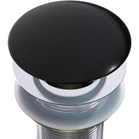 Bernstein - Waschbecken Pop-up Blende Mineralguss Schwarz glänzend für Ablaufgarnitur Bernstein - Waschbecken Pop-up Blende Mineralguss Schwarz glänzend für Ablaufgarnitur von Bernstein