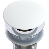 Ablaufblende Bernstein Mineralguss für Waschbecken Weiß matt von Bernstein