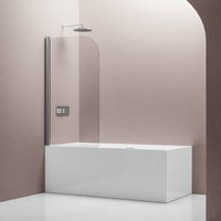 Duschabtrennung Bernstein Nano Echtglas 6mm NT201 100x140 cm Profil Chrom von Bernstein