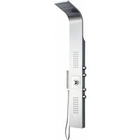 Duschpaneel Bernstein 8815 Alu gebürstet SEDAL-Thermostat von Bernstein