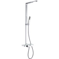 Duschsystem Bernstein NT7385 mit Ablage Aufputz Duschsäule inkl. Handbrause Chrom mit Duschkopf Quadrat 20cm Duschsystem Bernstein NT7385 mit Ablage Aufputz Duschsäule inkl. Handbrause Chrom mit Duschkopf Quadrat 20cm von Bernstein