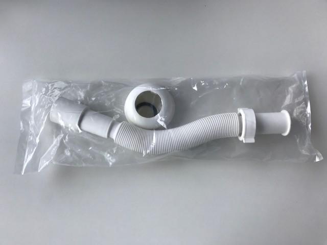 Flexibles Anschlussrohr für Geruchsverschluss - passend für Waschbecken mit 1 1/4 Zoll-Anschluss von Bernstein